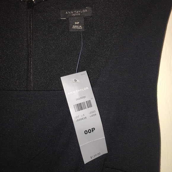 Petite Ann Taylor Sleeveless Sheath Dress - Picture 3 of 6